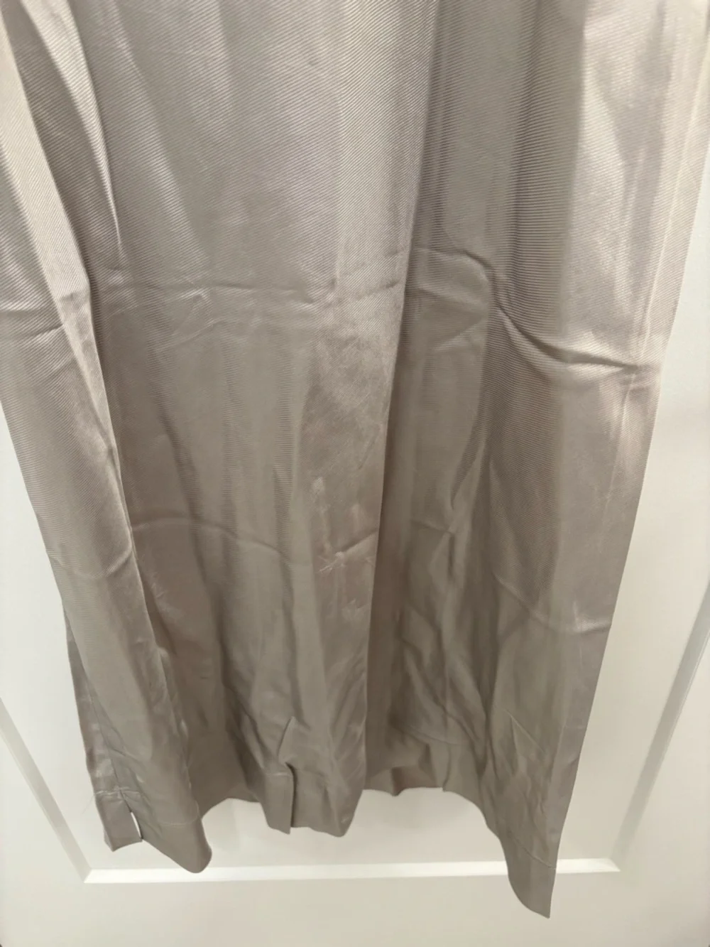 Vintage Y2K BCBG Max Azria Grey Gunmetal Acetate Slip Dress Size Large - Picture 14 of 16